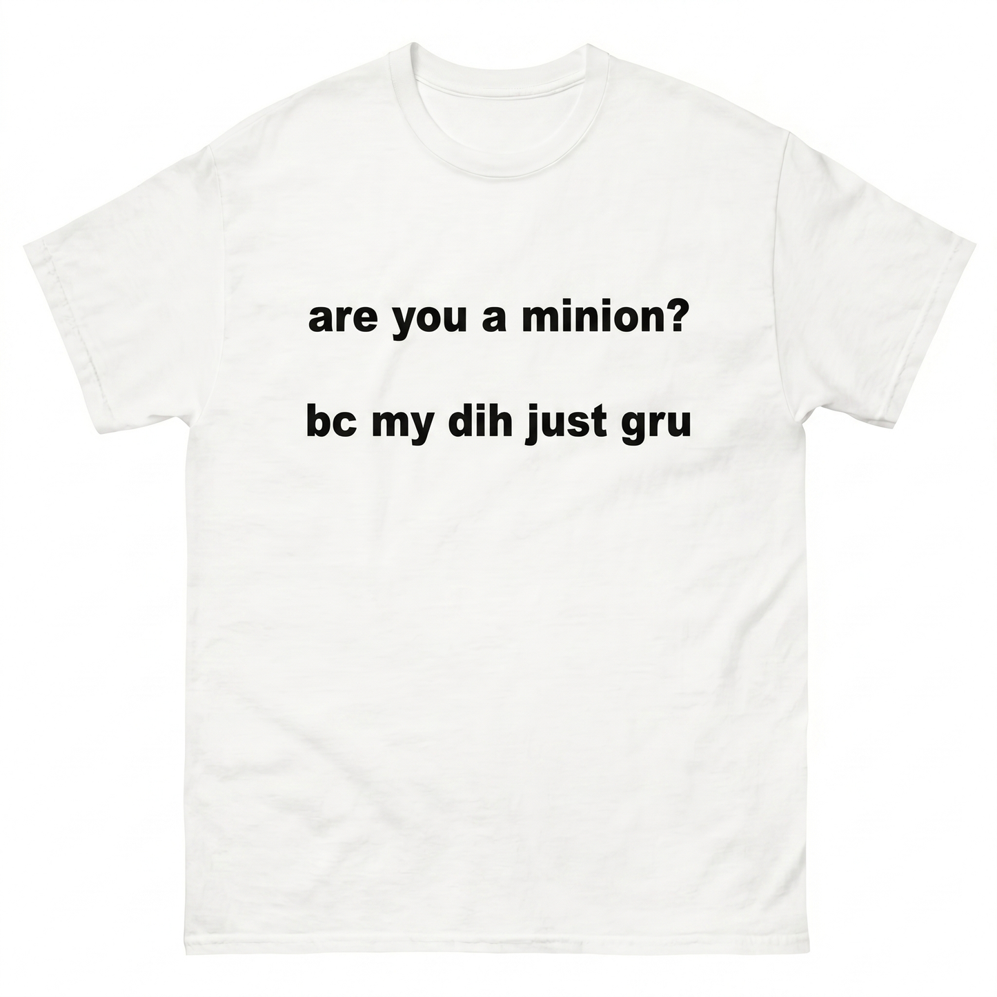 Are you a minion? bc my dih just gru T-Shirt