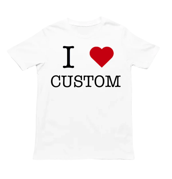 Maglietta Custom "I Love.."
