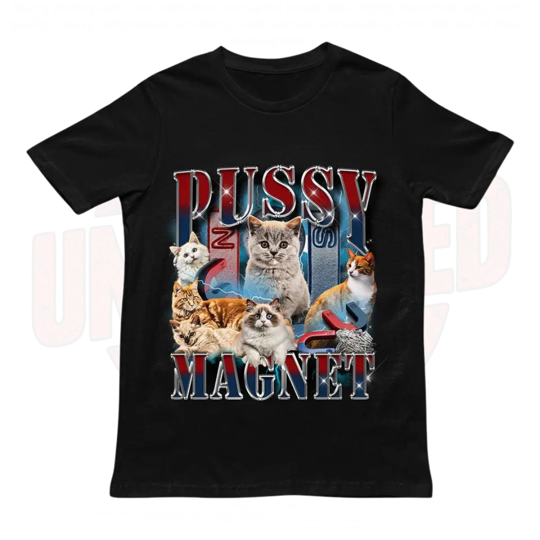 Pussy Magnet T-Shirt    🇮🇹 🇬🇧