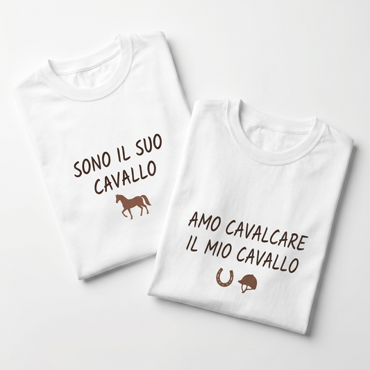 Mi Piace Cavalcare Il Mio Cavallo 2 T-Shirts