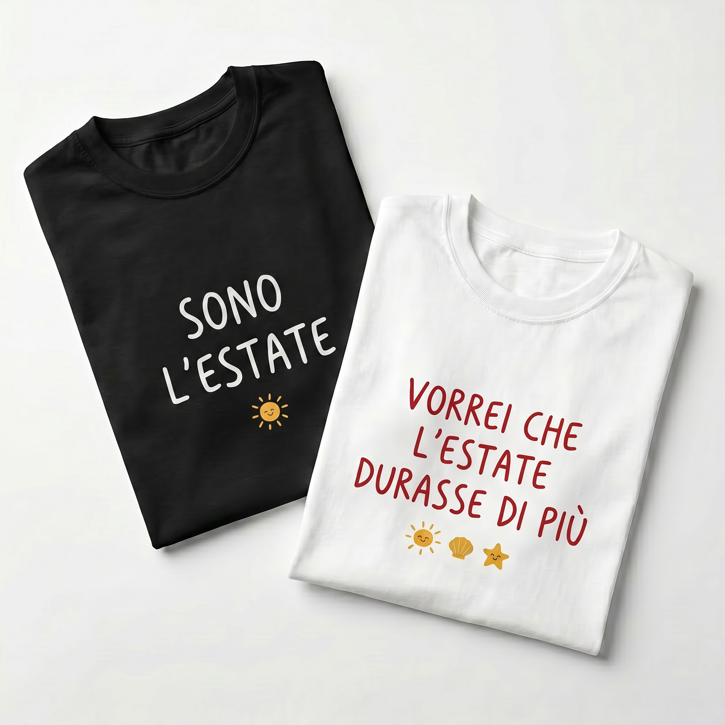 Vorrei Che L'Estate Durasse Di Più 2 T-Shirt