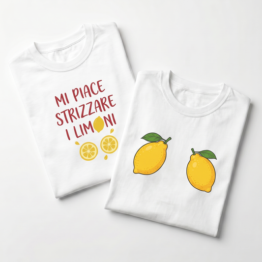 Mi Piace Strizzare I Limoni  2 T-Shirt